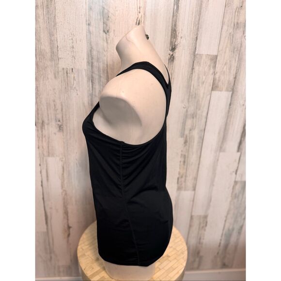 Nike Dri-Fit Black Racerback Athletic Tank Top – Women’s Medium | Running Workou - Picture 5 of 7